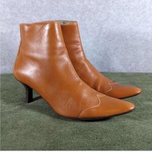 Cole Haan Brown Ankle Booties
